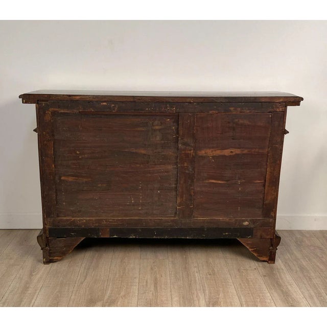 Baroque Style Walnut Credenza in 17th-Century Style, Circa 1870 For Sale - Image 10 of 12