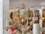 White 1950s Shabby Chic White and Gold Washed Chandelier For Sale - Image 8 of 12