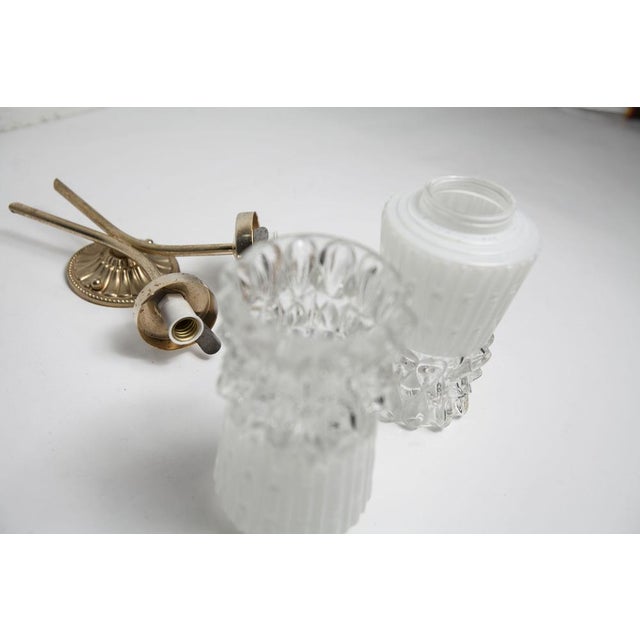 Brass and Glass Wall Lights, 1960s, Set of 2 For Sale - Image 17 of 18