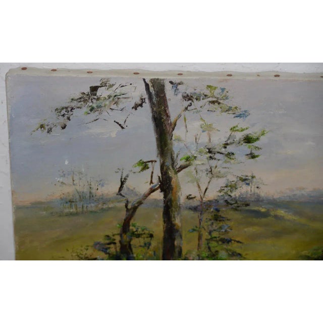 Impressionist Irina Roublon Belotelkin (Russian / American, 1913-2009) "Spring in California" Oil Painting C.1960s For Sale - Image 3 of 8