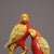 Metal Late 20th Century Gilt Bronze Cloisonné Enamel Parrot Incense Burner on Gourd Base For Sale - Image 7 of 10
