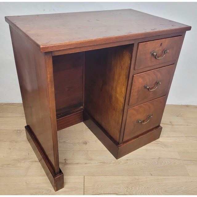 Victorian Writing Desk in Teak, 1890 For Sale - Image 3 of 18