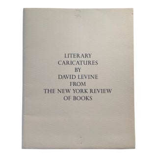 1964 Print Portfolio of Literary Caricatures by David Levine - Set of 17 For Sale