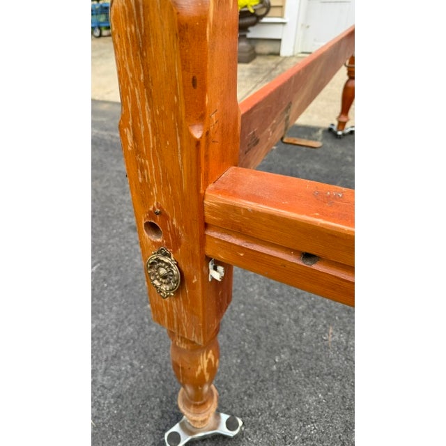 Early 19th Century Antique Early 19th Century American Canopy Bed For Sale - Image 5 of 12