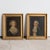 Folk Art Antique Georgian Portraits Provincial Folk Art Oil Paintings, 18th Century - a Pair For Sale - Image 3 of 11