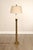 Vintage Brass Floor Lamp With Shade For Sale - Image 11 of 18