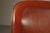 Leather Brick Red-Colored Cantilever Dining Chairs, Italy, 1970s, Set of 6 For Sale - Image 14 of 16
