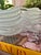 Glass Vintage Arcoroc France “Poisson” Glass Fish Plates - A Set of 6 For Sale - Image 7 of 8