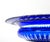 Mid-Century Modern Val Saint Lambert Cobalt Blue Diamond-Cut Crystal Centerpiece For Sale In New York - Image 6 of 12