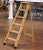 Mid 20th Century Mid-Century French Solid Pine Folding Six-Step Ladder For Sale - Image 5 of 13
