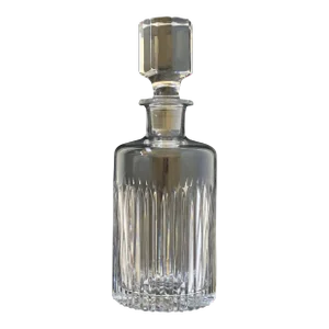 Mid Century Cut Crystal Liquor Decanter