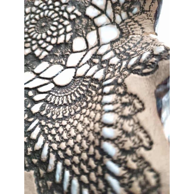 Contemporary Lace Bowl by Daniela Proietti For Sale - Image 3 of 7