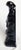 Black Vintage Hand Carved Haida Argillite Replica 5 Figure Totem Pole Frog Falcon Man Bear Fish For Sale - Image 8 of 10