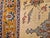 Turkish Vintage Turkish Oushak Rug, Handwoven Geometric Pattern, Ivory & Blue, 8' x 11' For Sale - Image 3 of 18