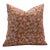 Fabdivine Block Print Cushion Cover 20x20 Inch Duck Canvas-Saraswati For Sale