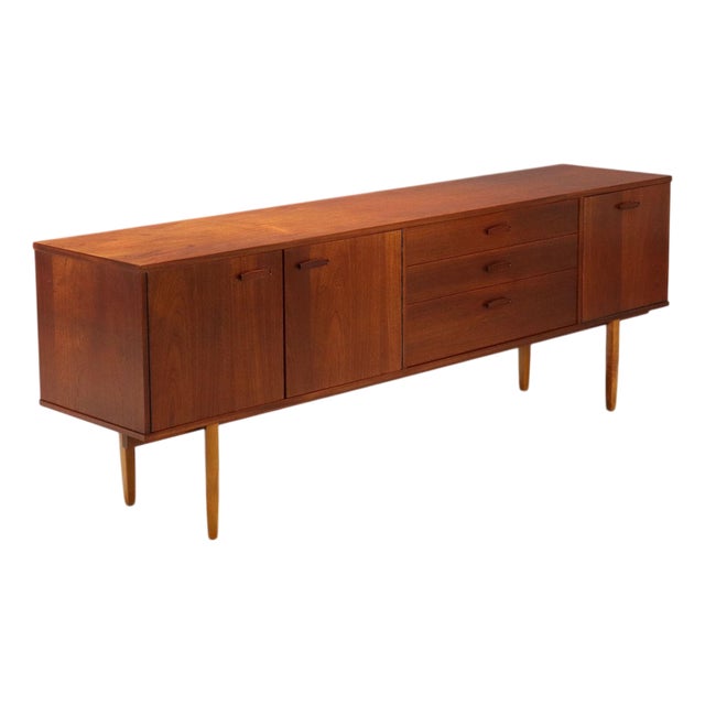 Vintage Sideboard in Teak, 1960s For Sale