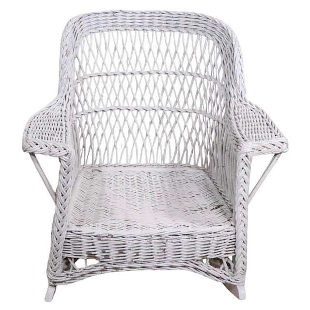 Two Vintage Bar Harbor Rocking Chairs For Sale - Image 9 of 18
