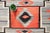 2000 - 2009 Contemporary Navajo Design Kilim Geometric Salmon Gray Low Pile Handwoven Wool Rug - 4’8” X 6’2” For Sale - Image 5 of 10
