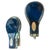 This stunning pair of 1960s wall sconces by Veca captures the quintessential optimism of the Space Age. Each piece...