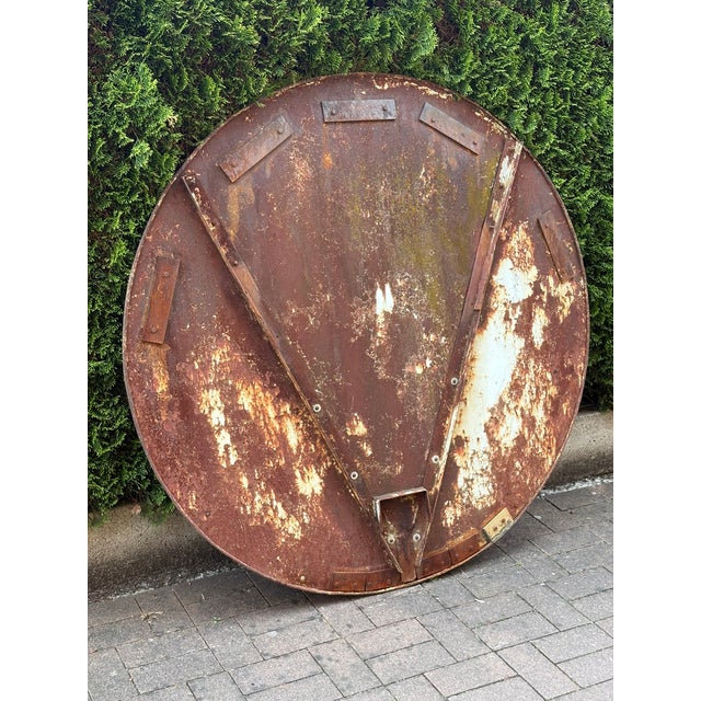 Vintage Intersection Mirror, 1960s, in Good conditions. Designed 1960 to 1969