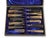 Early 20th Century Antique English Stag Horn Steak Set, 12pc For Sale - Image 5 of 6