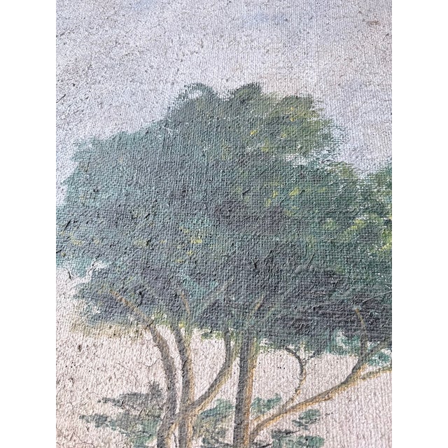 Landscape Composition, 1950, Oil Painting on Canvas For Sale - Image 12 of 18