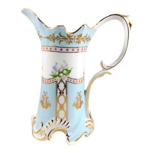 1940s Royal Danube Blue and White Pitcher