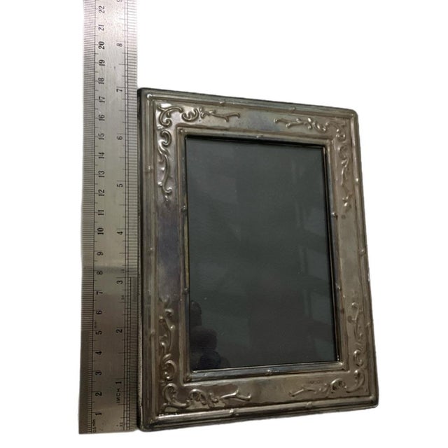 Metal Vintage John Bull Ltd. Sterling Photo Frame For Sale - Image 7 of 7