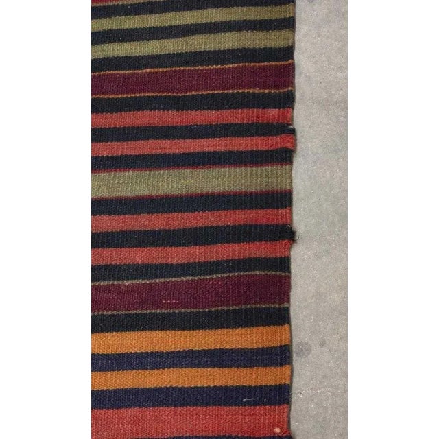 Early 20th Century Turkish Cicim Kilim Rug - 5'×12' For Sale In Dallas - Image 6 of 7