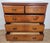 Late 19th Century Victorian Chest of 5 Drawers in Walnut with Drop Handles, 1900s For Sale - Image 5 of 18