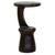 Gold Charred Red Oak Side Table by Alexander Knysch For Sale - Image 8 of 8