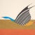 Contemporary SAMPLE - Schumacher x Peg Noriss Flying West Wallpaper In Orange For Sale - Image 3 of 6