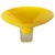 Mid-Century Modern Mid 20th Century Pair of Yellow Murano Glass Stem Dish Candlestick Holders, Pair For Sale - Image 3 of 11