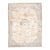 1970s Vintage Persian Handmade Wool Cotton Light Beige Area Rug For Sale