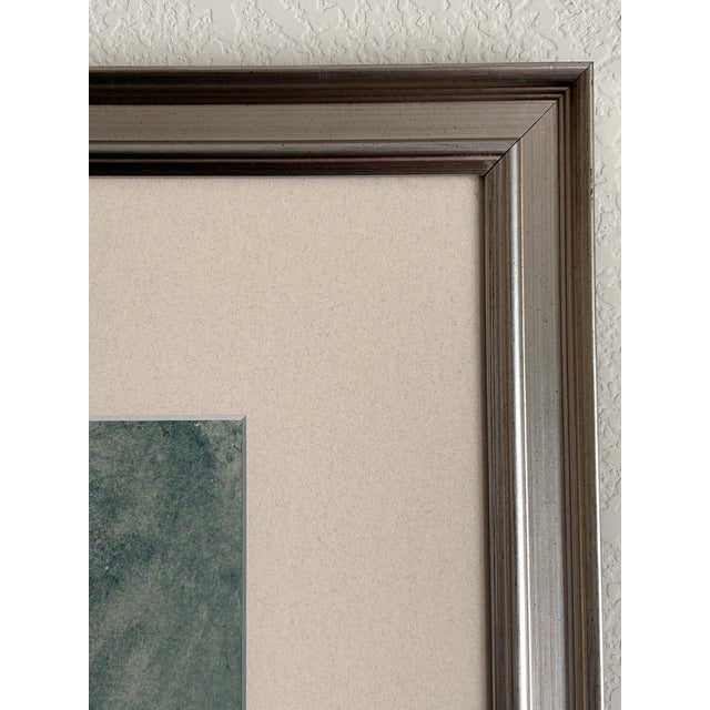 Pablo Picasso Pablo Picasso Head of a Woman Blue Period Portrait Signed Original Print For Sale - Image 4 of 6