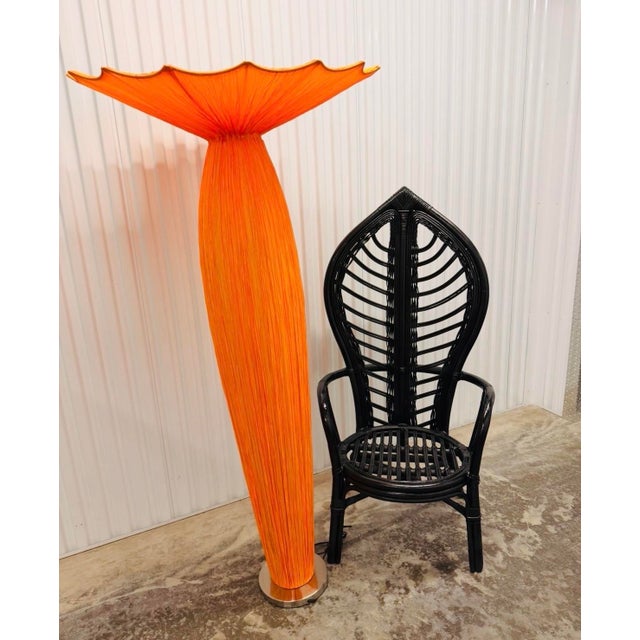 Late 20th Century 1990s Vintage Aqua Creations Morning Glory Artistic Floor Lamp by Ayala Serfaty For Sale - Image 5 of 10