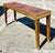 Vintage Fluted Edge Tortoise Faux Finished Lane Console Table For Sale - Image 10 of 12