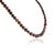 Contemporary Boho Chic Faceted 124 Ct Red Tiger's Eye Bead Strand Necklace, 16.75 Inch For Sale - Image 3 of 14