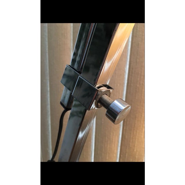 1960s Mid-Century Chrome Floor Arch Telescoping Lamp For Sale - Image 5 of 10