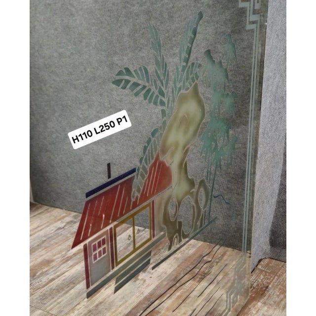 1980s Vintage Restaurant Mirror, 1970s For Sale - Image 5 of 10