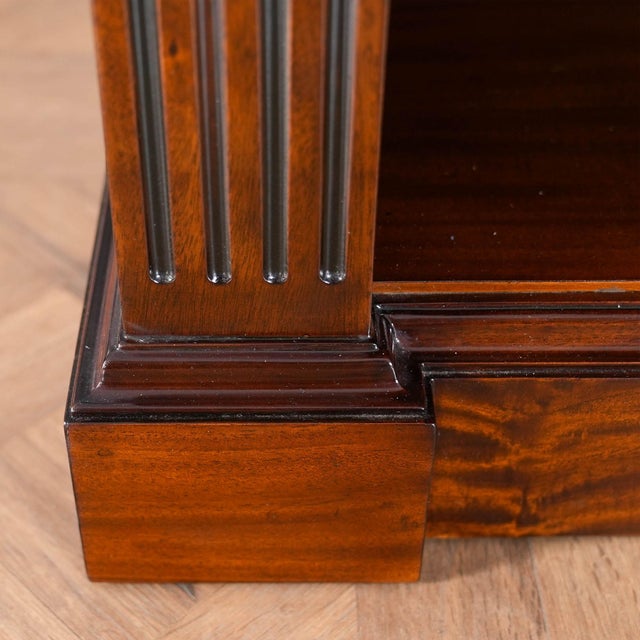 Brown Niagara Furniture Mahogany Bookcase For Sale - Image 8 of 12