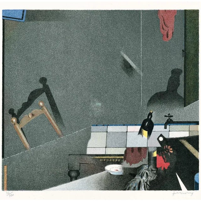 In the Kitchen is an original contemporary artwork realized by the Italian artist Gianfranco Ferroni (Livorno, 1927 -...