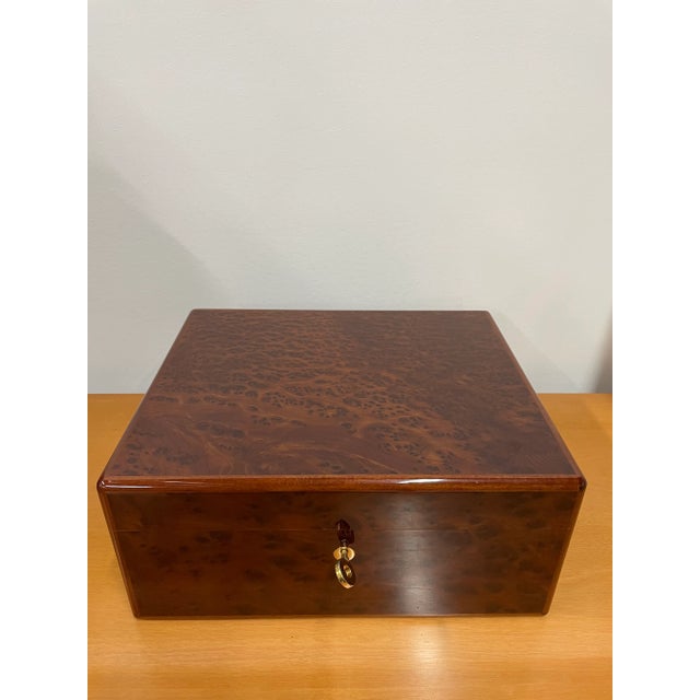 1970’s Elie Bleu París Humidor Box in amazing vintage condition