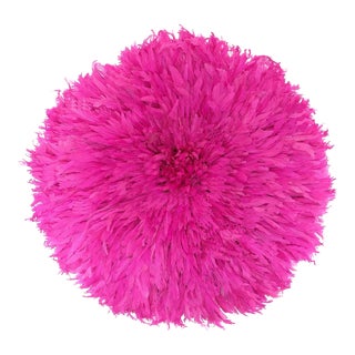 Contemporary Pink Juju Hat - 20" For Sale