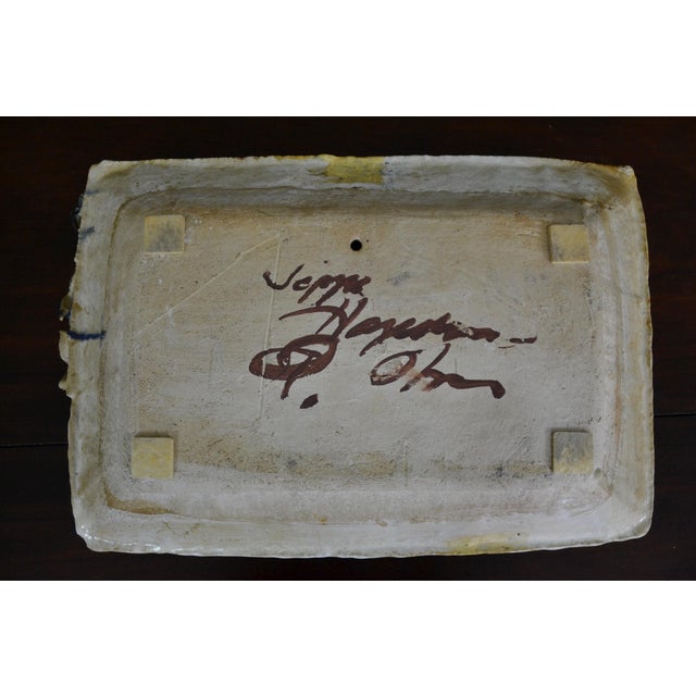 1960s Danish Plate by Jeppe Hagedorn Olsen, 1960s For Sale - Image 5 of 6