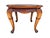 1990s Thomasville Fine Burl End Side Table Parque Top Jacobean Style British Gentry For Sale - Image 11 of 14