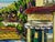 Maya Eventov "A Patio Scape" Framed Original Acrylic Flowers Hand Signed 681806 For Sale - Image 4 of 11
