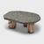 This meditation stone coffee table exemplifies organic modern style with an emphasis on natural materials. The stone slab...
