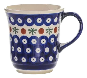 300 Ml Ceramic Mugs from Zakłady Ceramiczne Bolesławiec, Set of 4