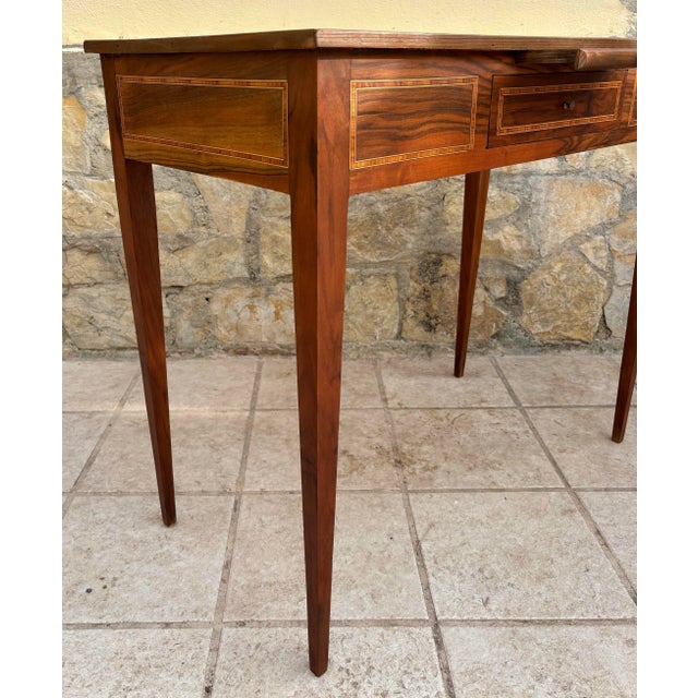 Antique French Victorian Ladies Desk, 1860 For Sale - Image 6 of 12